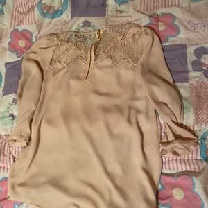 Pastel Pink Blouse L